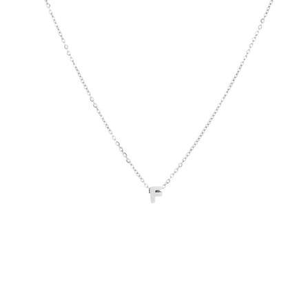 Letter-Ketting-F-Zilver