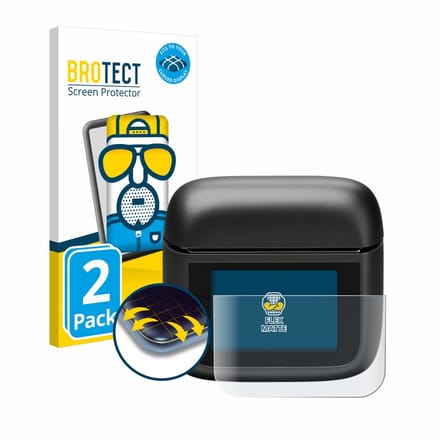 BROTECT - Screenprotector voor JBL Tour Pro 3 - Folie Beschermfolie matte volledig dekking 2 Stuks