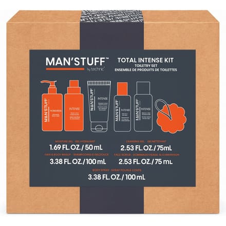 Man'Stuff Total Intense Kit Gift Set 6 st