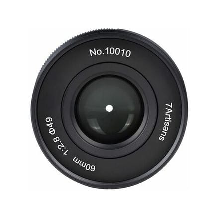 7Artisans 60mm f/2.8 II Macro  Micro Vier Derde