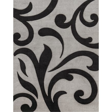 Modern tapijt Diamora grijs  60x110 cm