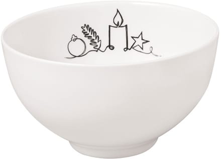 Bol XMAS Statement Lines ø 13,8 cm