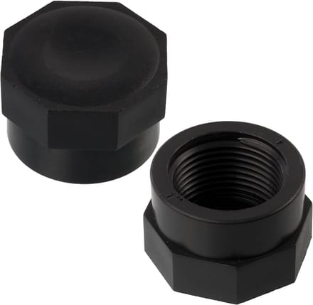 Set van 5 Afdichtpluggen voor 1 Inch Druppelslang - Drukbestendig tot 10 Bar - Polyethyleen Verbindingsstuk