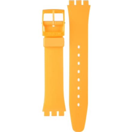 Swatch Plastic - Originals Medium (34mm) /Access/Solar/Musicall/Stop - G/SK/SL/SR/SS/SO28 AGJ132 GJ132 Flaky Yellow Horlogeband