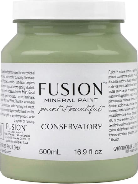 Fusion Mineral Paint - acrylverf - meubelverf - groen - conservatory - 500 ml