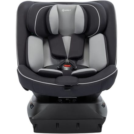 SAFETY 1ST Siège auto Cosmo I-Safe I-Size, De 0 à 12 ans, 40 - 150 cm, ceinturé, Installation facile, base pivotante, Black