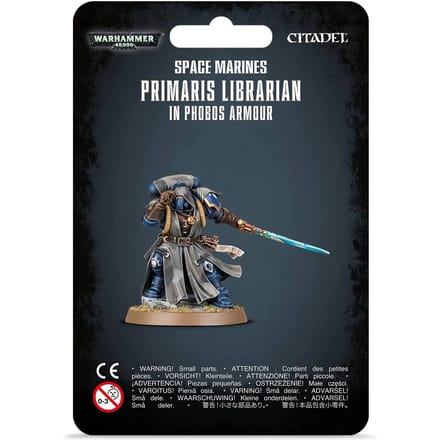 Figurine Games Workshop Warhammer 40k - Space Marine Primaris Archiviste en Armure Phobos