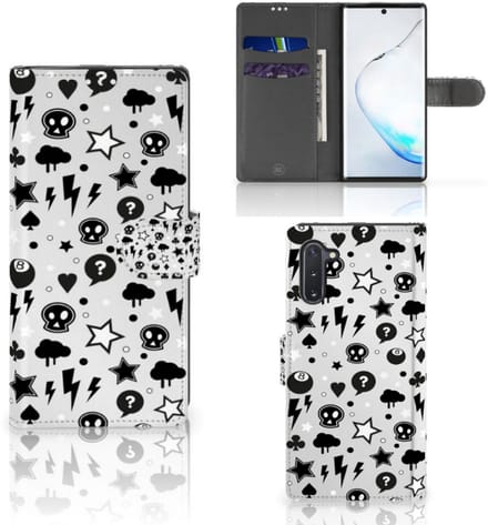 Telefoonhoesje met Naam Samsung Galaxy Note 10 Silver Punk