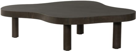 Salontafel Tobago organisch 135cm - Espresso