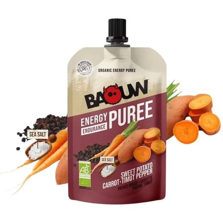 Purée Energie Zoete Aardappel-Wortel-Timut Peper Baouw