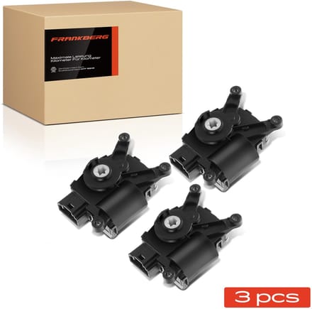 Frankberg 3x stelmotor mengklep airco voor VW Golf 5 6 Audi