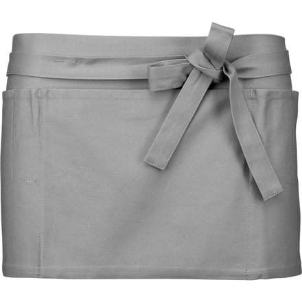 Kariban Katoenen kort schort K886 - Dark Grey - One size