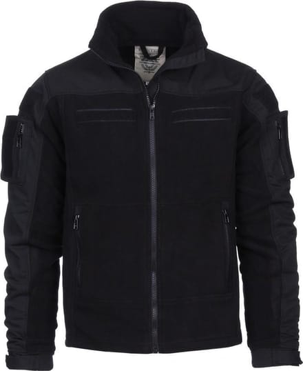 Combat fleece vest Zwart M