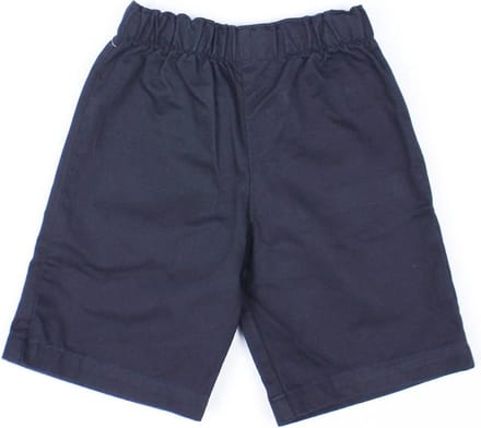 Sint-Ludgardis schooluniform - Bermuda rek jongen - Donkerblauw - Maat 2 jaar