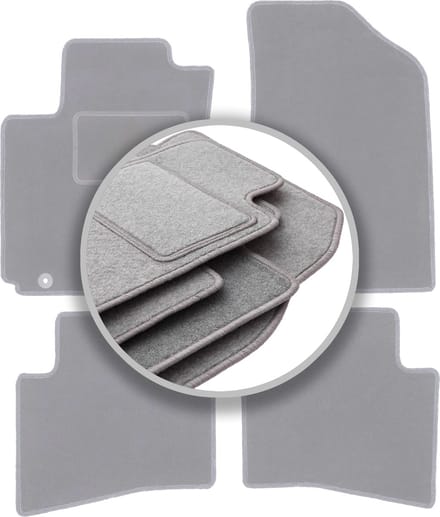 Grijze automatten voor: Kia Rio III UB hatchback (2011-2017)