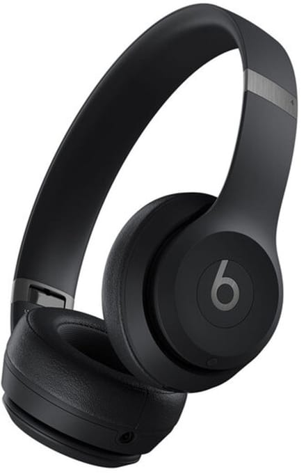 Apple Beats Solo4 Wireless Headphones - On-Ear Wireless Headphones - Matte Black