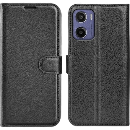 Mocaa Motorola Moto E15/G05 4G Slim-Fit Bookcase Zwart