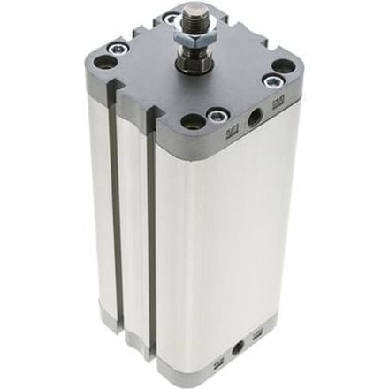 ISO 21287 Compacte Dubbelwerkende Cilinder 63-125mm - Magnetisch - Mannelijke Stang