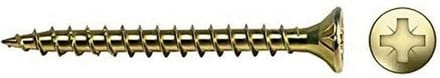 Box 200 unit. countersunk wood screw pz dinref vlox 6x60mm bricomatedlubr. celo