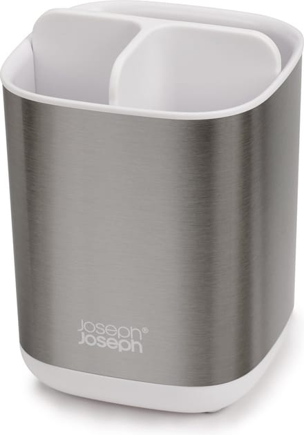 EasyStore Steel Tandenborstelorganiser - Wit - Joseph Joseph