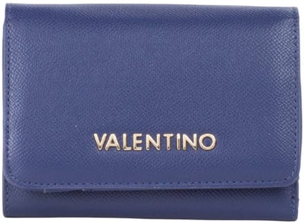 VALENTINO portemonnee Delia Re Wallet With Flap Blu donkerblauw