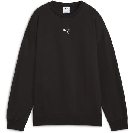 Puma Dames/dames Oversized Sweatshirt (Zwart)