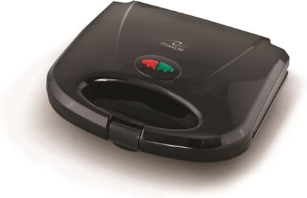 Titanum Tosti IJzer Pizzaiola - met rechthoekig platen - 700W