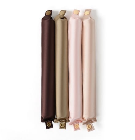 4-pack zachte papillotes - Haarrollers om het haar 's nachts te krullen