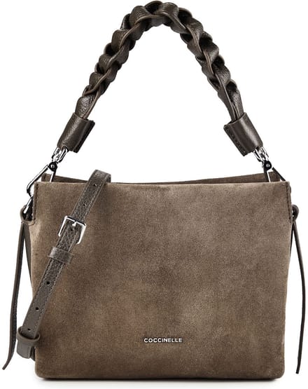 Coccinelle Boheme Suede - Schoudertas 23 cm (seagras)