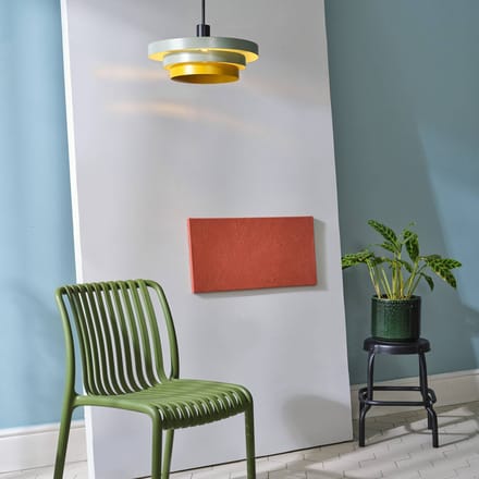 OSRAM Layers decoratieve hanglamp met E27 fitting, 400mm, IP20, metaal, groen/geel