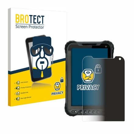 BROTECT - privacy screenprotector voor Unitech TB85 Plus - Folie Beschermfolie Blauwlichtfilter