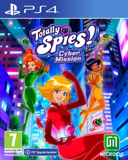 Totally Spies! - Cyber Mission - Sony PlayStation 4 - Action/Adventure