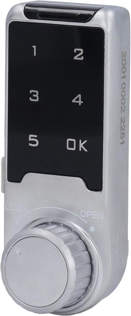 Elektronisch Kastslot - Cijferslot Deur - Veilige Opslag - Touchscreen Wachtwoord - 10x7x5cm