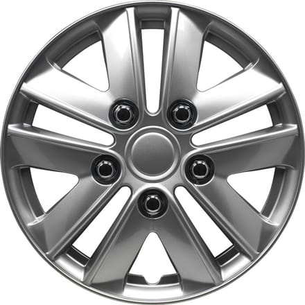 Autostyle Wieldoppen Kentucky 14 Inch Abs Gunmetal Set Van 4