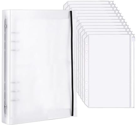 A5 Budget Planner Ringband met Budget Bladen en Organizer