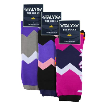 3-pack Dames Skisokken Gevoerd Thermisch Vochtregulerend Wintersport Sokken