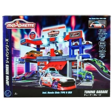Majorette - Japan Series Tuning Garage - Licht en geluid - Vanaf 5 jaar