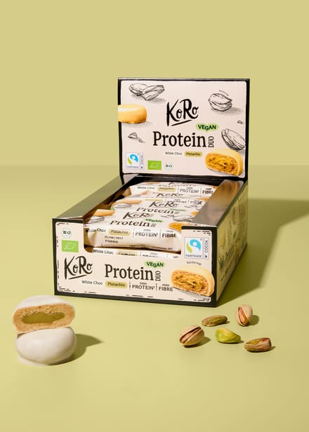 Bio protein bites white choc pistachio 12 x 2 x 20 g