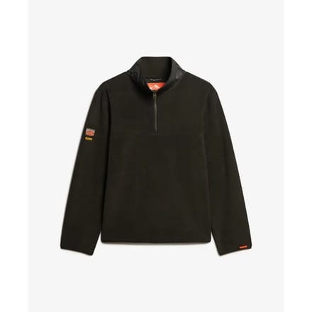 Superdry - Active fleece met halve rits - Heren - Truien