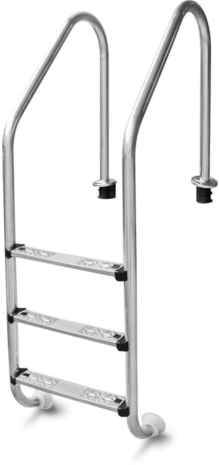 W'eau RVS zwembadtrap 3 treden - AISI 304