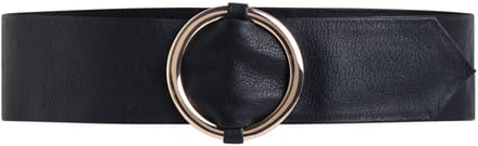 Vanzetti Leren riem 50mm Leather Belt W130 Black zwart