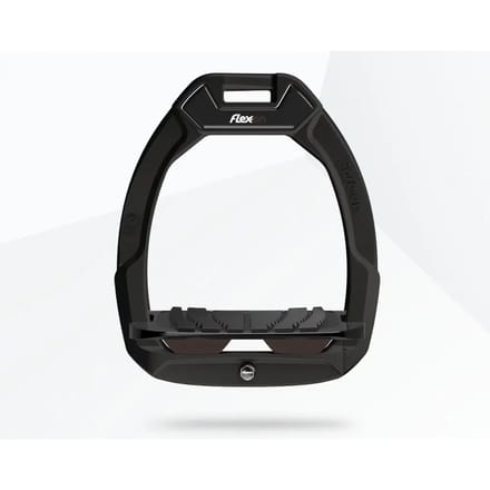 Veiligheidssporen Paardrijden Incliné Grip Zwart/Zwart/Bruin Flex-On Safe-On