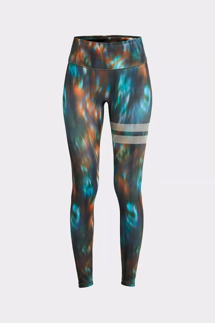 STRONGER - printed one legging - Lange trainingslegging dames - Zwart, wit