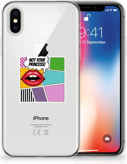 Apple iPhone X | Xs Silicone Back Cover Popart Princess