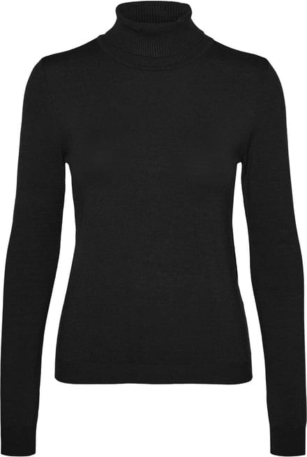 VERO MODA - VMHAPPINESS LS ROLLNK PULLOVE GA BOO REP - Dames - Gebreide truien