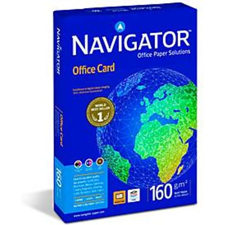 Navigator Office Card, A3, 160 g/m², helderwit, 1 pak = 250 vellen