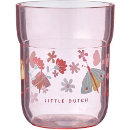 Mepal Mio Kinderbeker Little Dutch - 250 ml - Makkelijk vast te houden - Kinderservies - Flowers & Butterflies