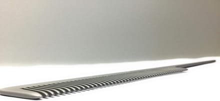 Professionele Antistatische Aluminium Steelkam voor Kappers - 21 cm