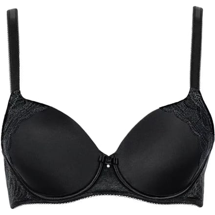 Zwarte softcup bh Lisca Evelyn B - E - Zwart - Maat - 80D