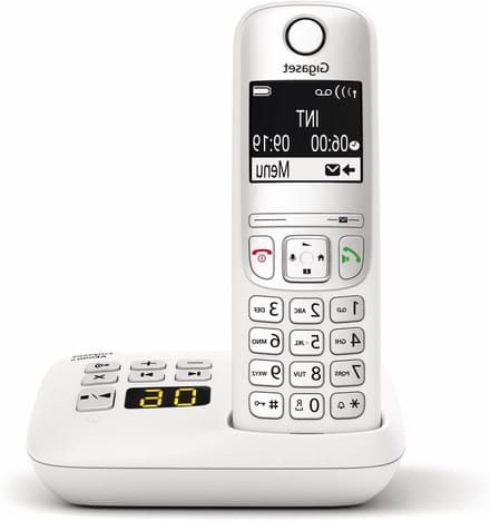 Draadloze Telefoon - Vaste Telefoon - Thuis Bellen - Groot Display - 460 Gram - Wit
